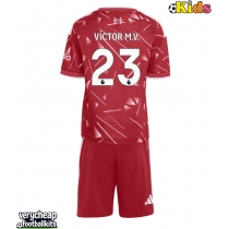 Liverpool Victor Munoz #23 Replica Home Minikit 2026-27 Short Sleeve (+ pants)